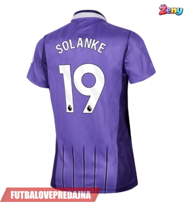 Lacne Ženy Futbalové dres Tottenham Hotspur Dominic Solanke #19 2026-27 Krátky Rukáv - Tretina